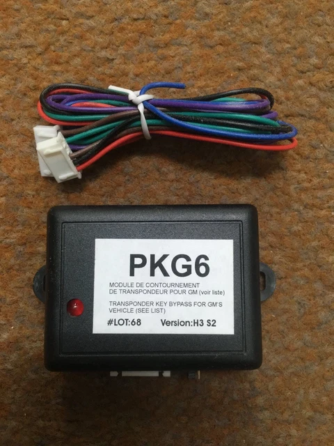 Xpresskit PKG6 - GM Transponder Interface: Chev Aveo, Wave
