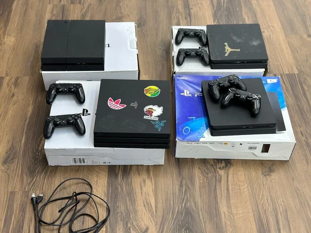 1 Lot of 4 Sony PlayStation 4
