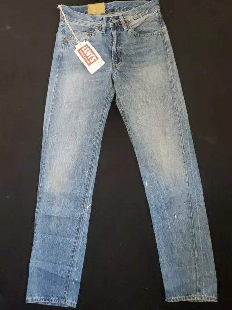 LVC Made in USA 1937 501 XX Jeans Rigid NOS Levis Vintage Clothing Big E  Cinch