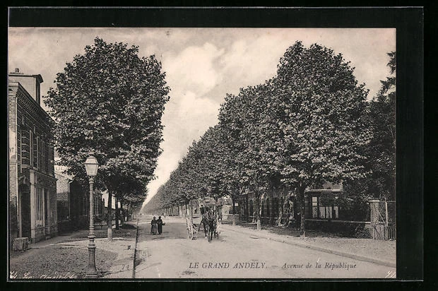 CPA Le Grand Andely, Avenue de la République