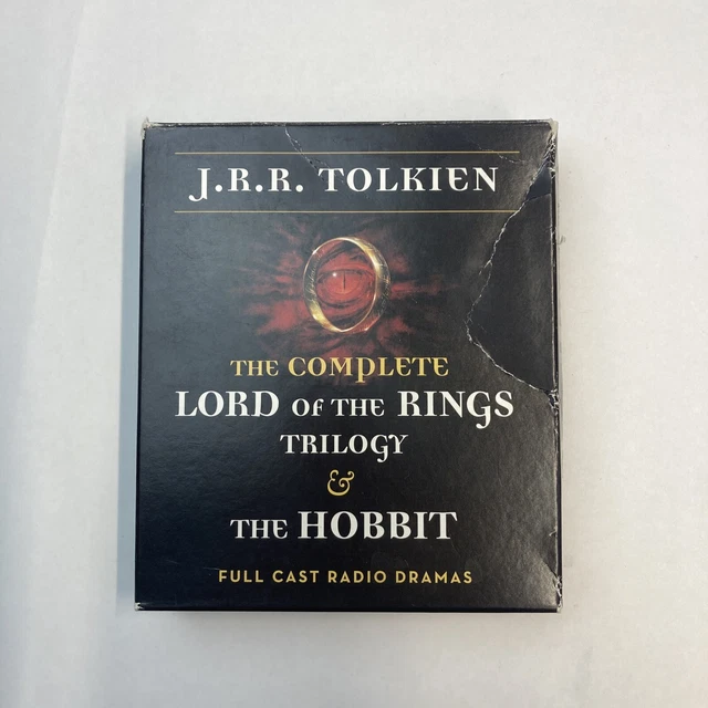 The Lord of the Rings Trilogy & Hobbit Full Cast Radio Drama Audiobook Tolkien