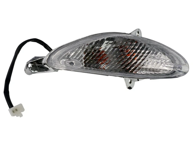 Indicateur avant gauche blanc - Baotian-BT49QT-9 Sprint