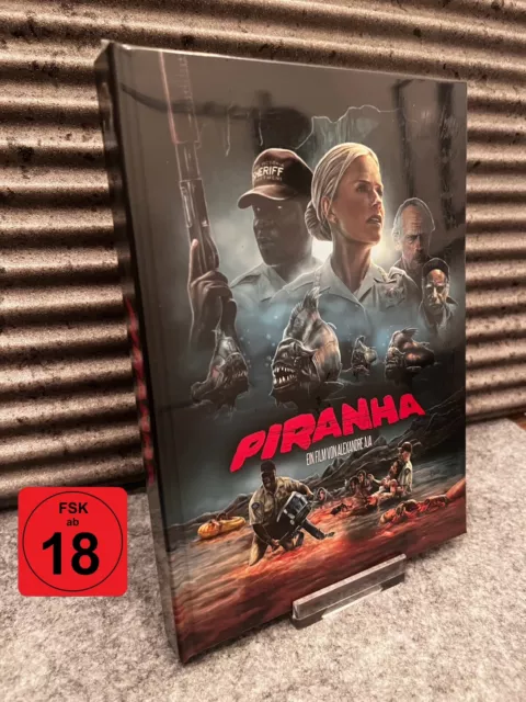 piranha mediabook,Infinity Pictures,Cover A,Limited Edition 444,Blu Ray,Neu!