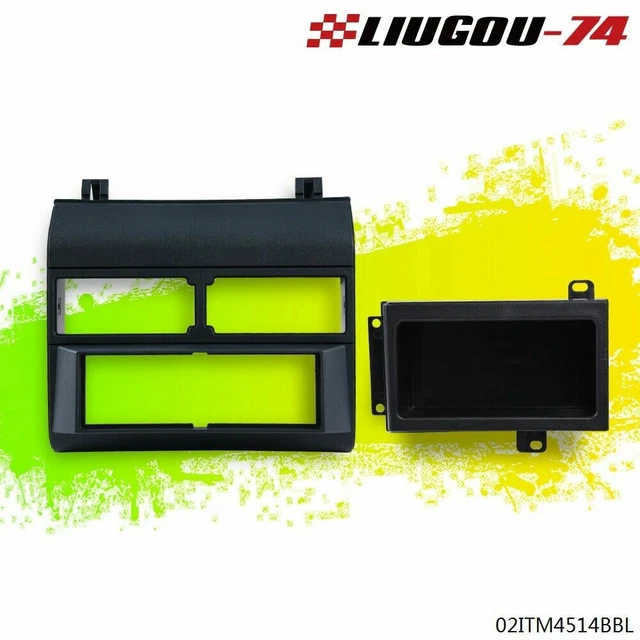 POCKET RADIO DASH Bezel Kit Mount Trim Blue Fit For 198894 Chevy GMC