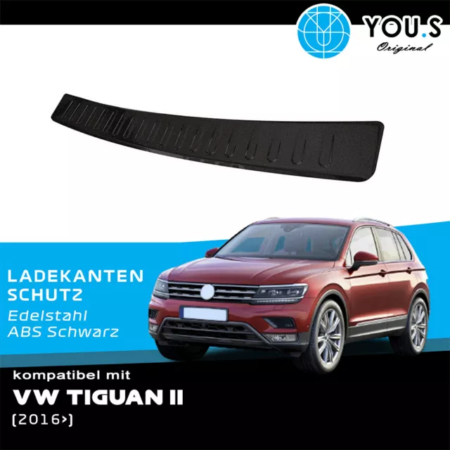 Ladekantenschutz SCHWARZ Original TFS ABS für VW Tiguan II AD1 ab