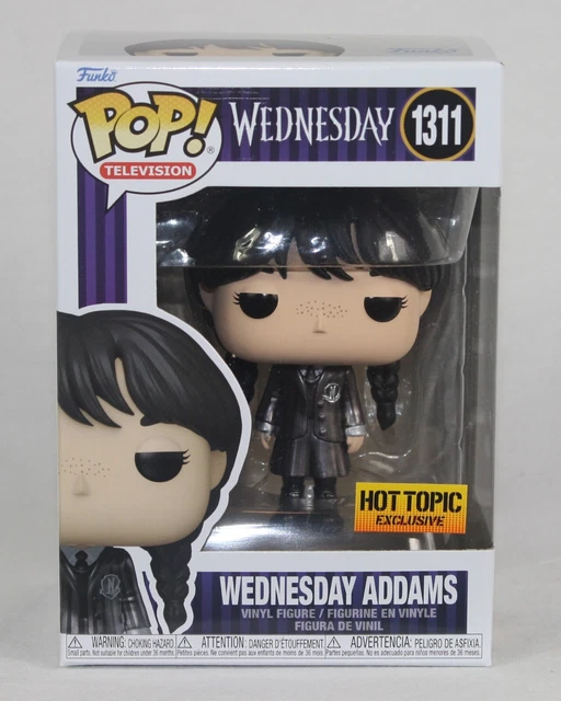 Funko Pop #1311 Wednesday Addams Family Metallic Hot Topic Exclusive