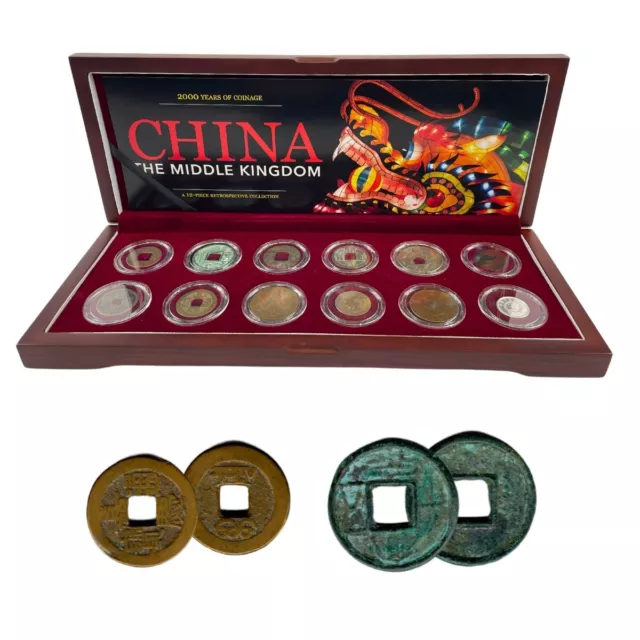 China: The Middle Kingdom. A 12-Piece Retrospective Collection (Twelve-Coin Box)