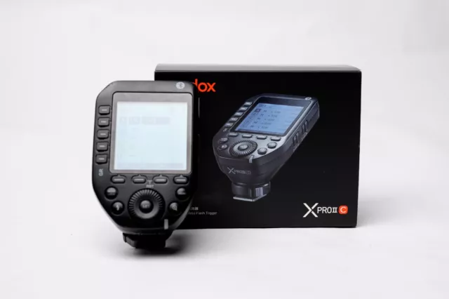 Godox XProII-C XPro II TTL Wireless Flash Trigger Transmitter for Canon Cameras