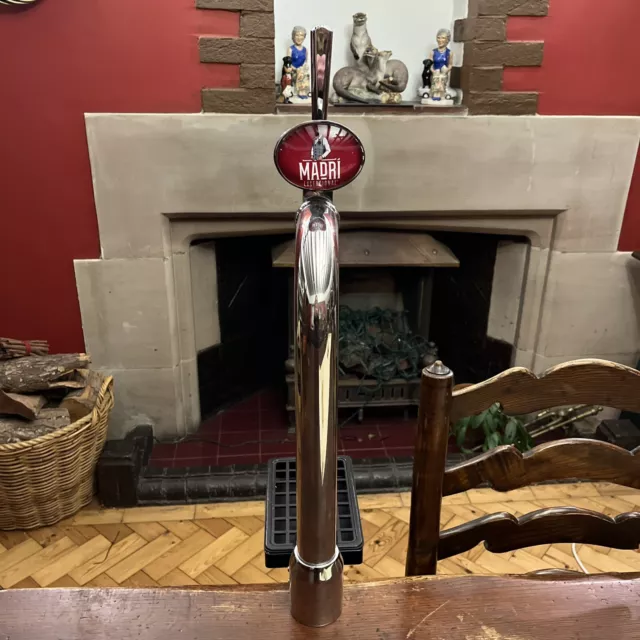 Chrome Madri Beer Pump/font/tap