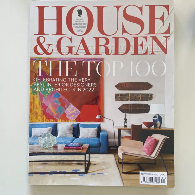 House & Garden magazine Nov '22 The Top 100 The Very best Designers & Architects