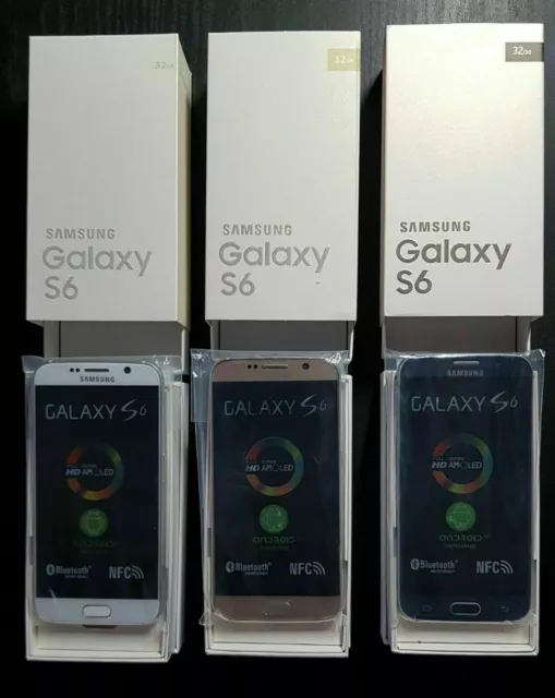 4G LTE Samsung Galaxy S6 32GB SM-G920 Unlocked Android Fast Smartphone UK