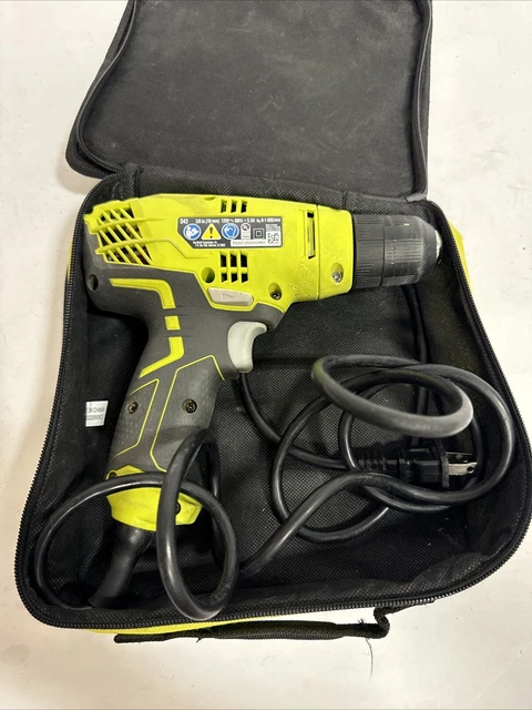 RYOBI D43K VARIABLE Speed Drill 3/8 Inch Amp Motor With Bag