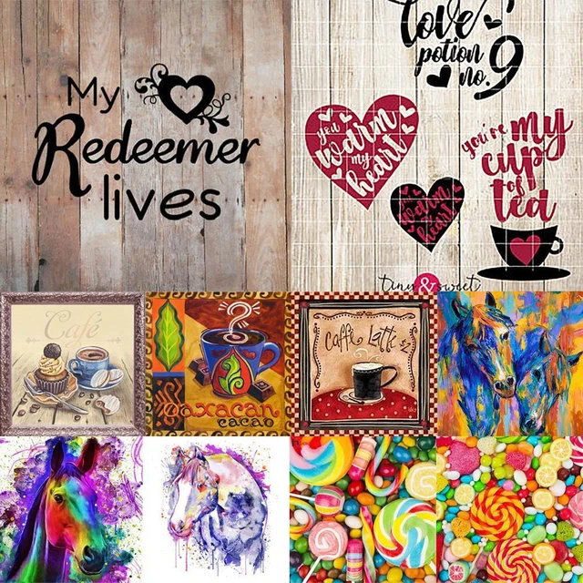 5D DIY Full Round Drill Diamond Painting Cross Stitch Embroidery Home Decor Gift