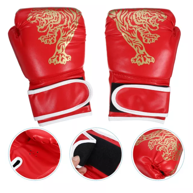 1 Pair Sparring Glove Punching Kickboxing Glove Kids Boxing Glove Thai Glove