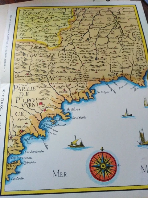 ANCIENNE CARTE DE Nice Alpes Maritimes EUR 49,90 - FR
