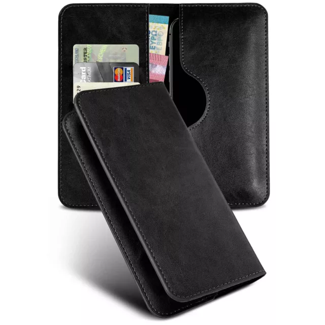 Handyhülle für Doro 8035 Flip Case Cover mit Fach 360 Grad Etui Book Klapp Hülle