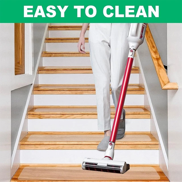 Ensemble de 15 tapis d'escalier modernes en feutre auto-adhésifs