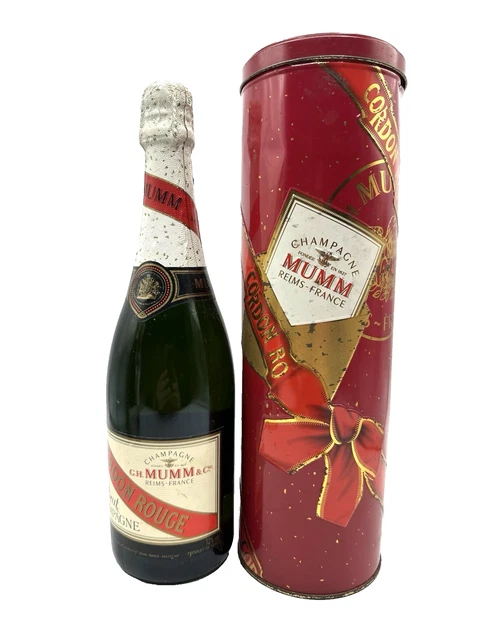 Coffret Champagne Craft Mumm Cordon Rouge + 2 flûtes