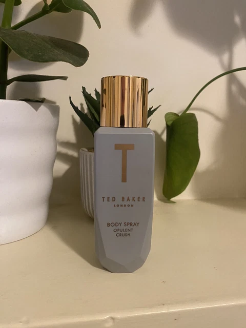 TED BAKER OPULENT Crush Grey 150ml Large Body Spray Mist 1 Fan
