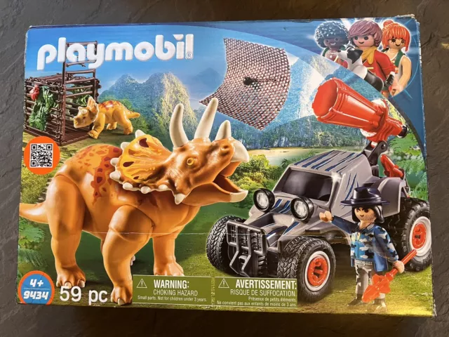 Playmobil 9434 - Offroader mit Dino-Fangnetz mit OVP