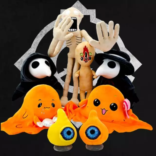 SCP 999 Plush the Tickle Monster Orange Slime Containment 