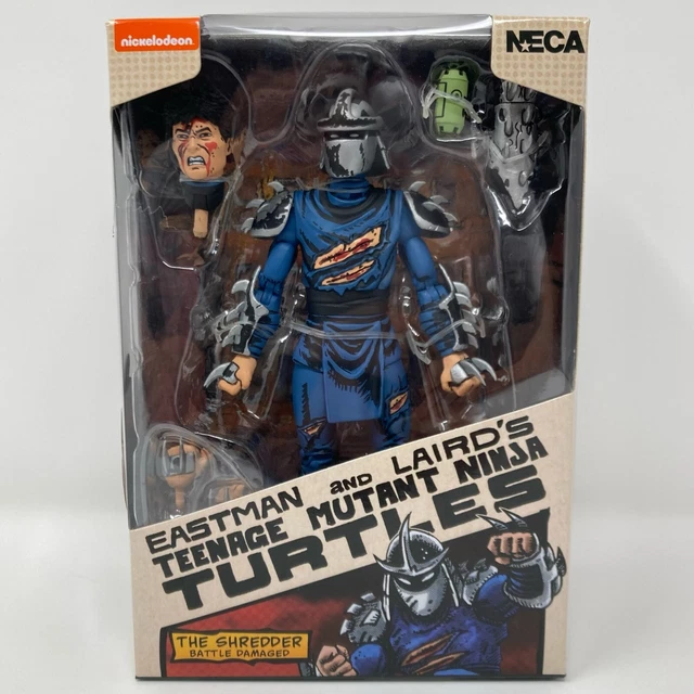 NECA Teenage Mutant Ninja Turtles SHREDDER Battle Damaged Action Figure