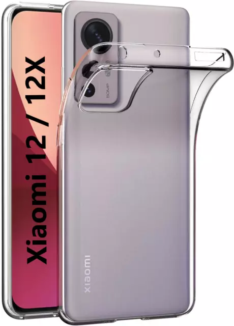 Hülle für Xiaomi 12 / 12X Handyhülle Schutz Silikon TPU Transparent Case Cover