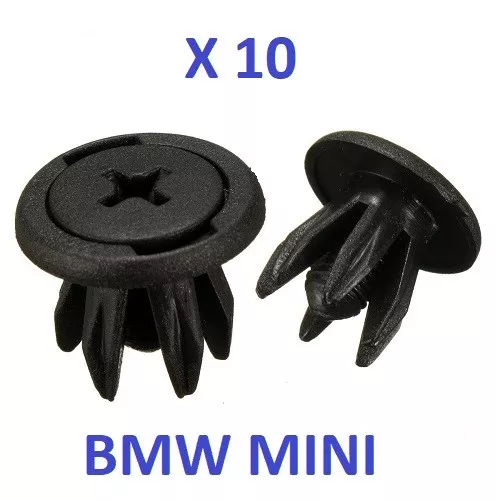 Bmw Mini Inner Wheel Arch Liner Fasteners Clips Cooper S ,One,R50 R52 R53 R56