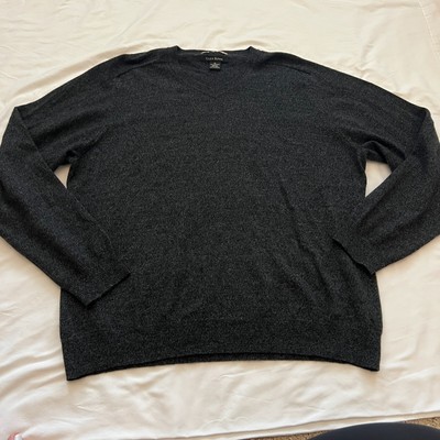 GLEN ROYAL MENS 100% cashmere v neck 