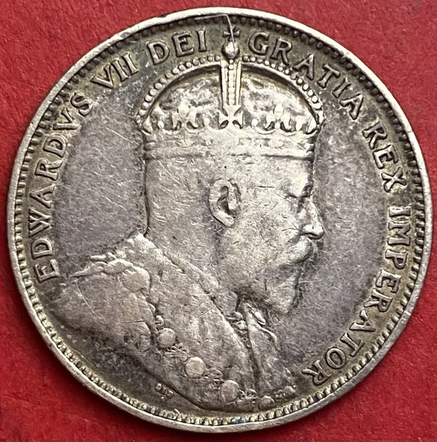 1904H Newfoundland 20 Cents - VF - Lot#7129