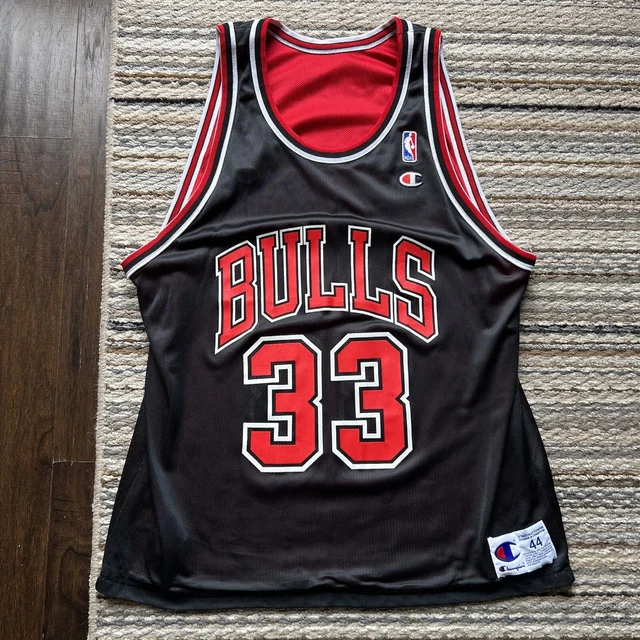 Vintage Champion Brand Chicago Bulls Scottie Pippen Reversible Jersey – Yesterday's Attic