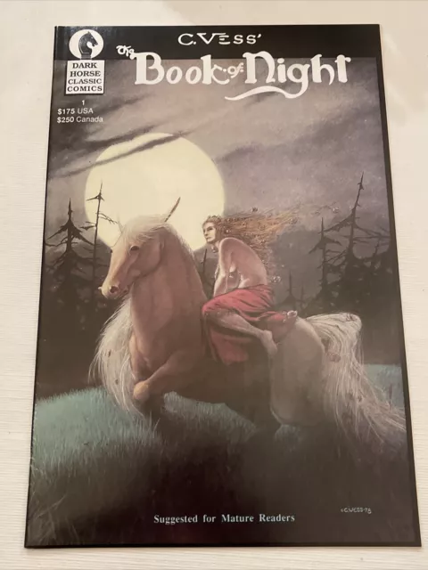 Charles Vess' The Book of Night #1 Comic Book  Dark Horse Comics VF/NM