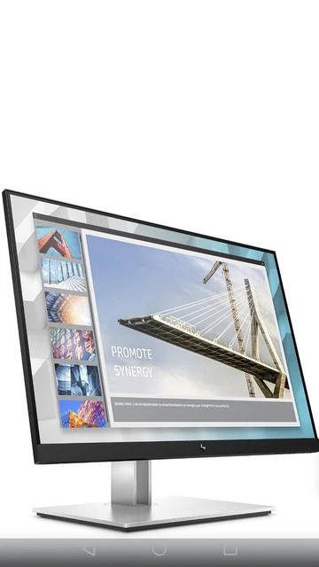HP E24i G4 24 Zoll WUXGA Breitbild IPS LED Monitor -schwarz
