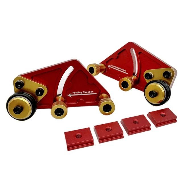 Durable Bearing Roller Feeder for Table Saw Woodworking Auxiliary Tool