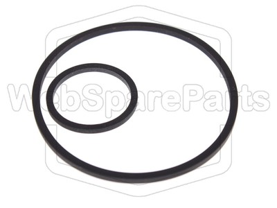 Brandt Kit Courroies Pour Magnétoscope Brandt Electronique VK-438 