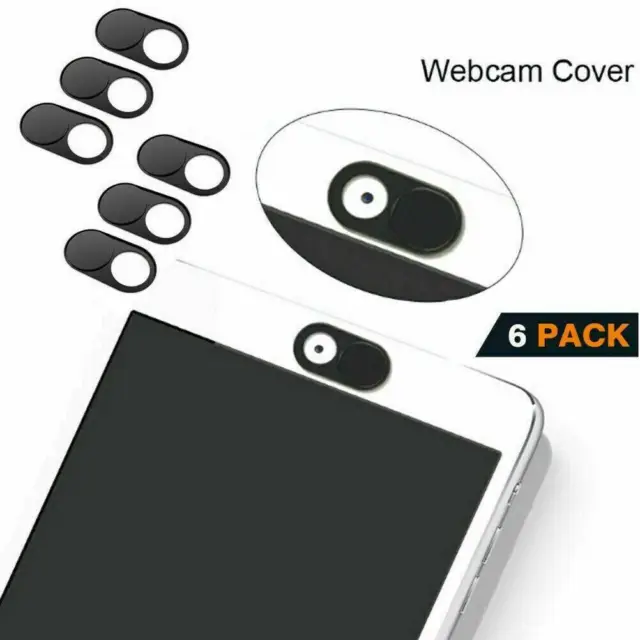 6 x WebCam Cover Camera Privacy Color Sticker for Macbook Air Iphone Samsung 2