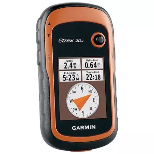 Garmin eTrex 20x Navigateur GPS de poche Randonnée pédestre Cartes du monde