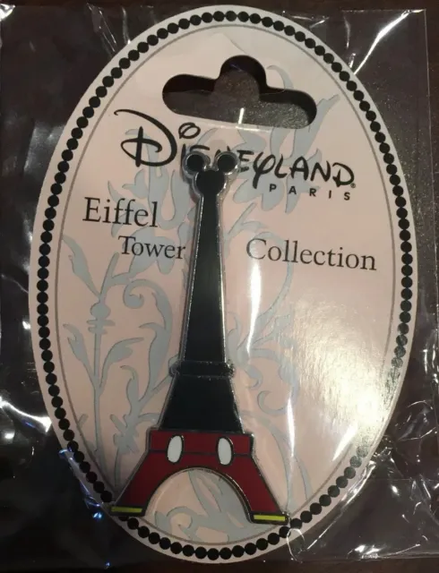 Disney Collector Pin Eiffel Tower Disneyland Paris Collection Mickey Mouse