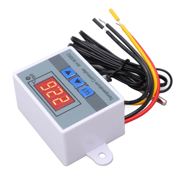 Controller digitale temperatura interruttore di raffreddamento riscaldamento 10 A facile da usare basso
