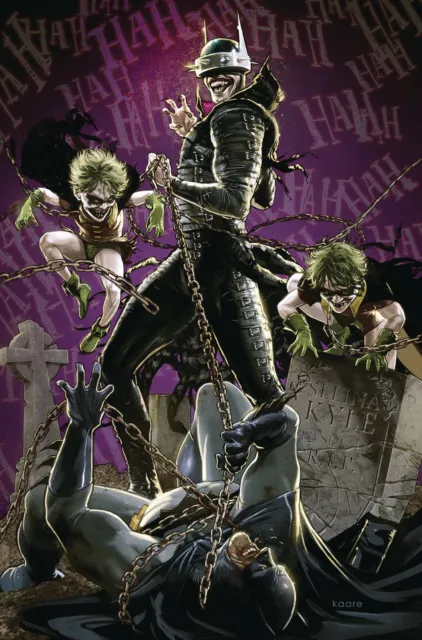Batman Who Laughs #4 Andrews Variant Dc Comics Joker Robin