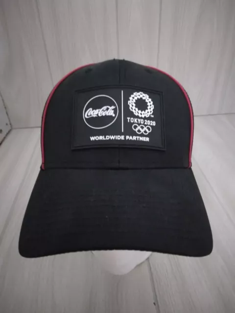 Tokyo 2020 Olympics Coca-Cola Partner Team USA Cap Black Hat Adjustable