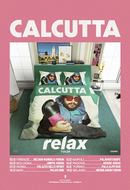 1 biglietto concerto Calcutta Forum Assago 18/12/23