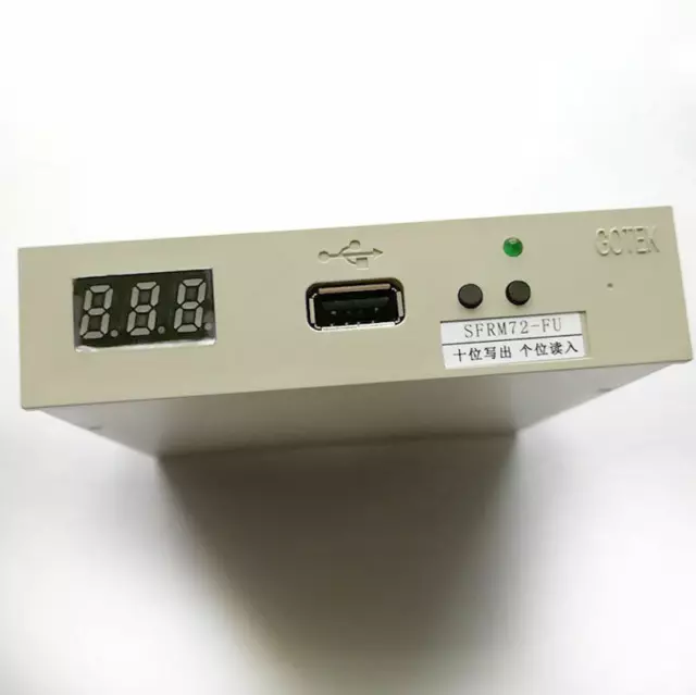 3.5" 720KB Floppy Disk Drive Emulator for Tajima/ Barudan Embroidery Machine m
