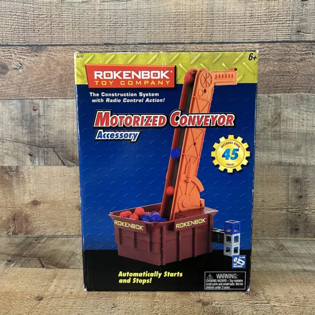Rokenbok System Motorized Conveyor Construction Toy New In Box