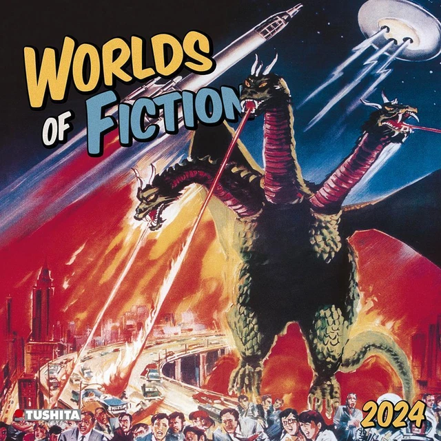 WORLDS OF FICTION 2024 Kalender 2024 Kalender Media Illustration 28 S