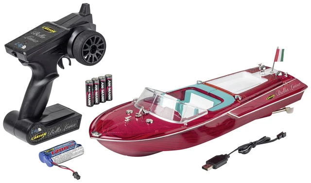 Bateau Radiocommandé Nikko Shockwave Modifié – 45 Cm – Testé OK