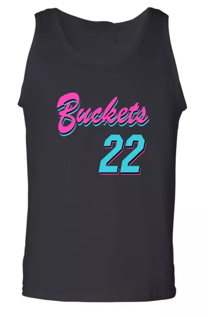 Tie-Dye BLACK Jimmy Butler Miami Heat Jimmy Buckets VICE CITY LOGO T-Shirt