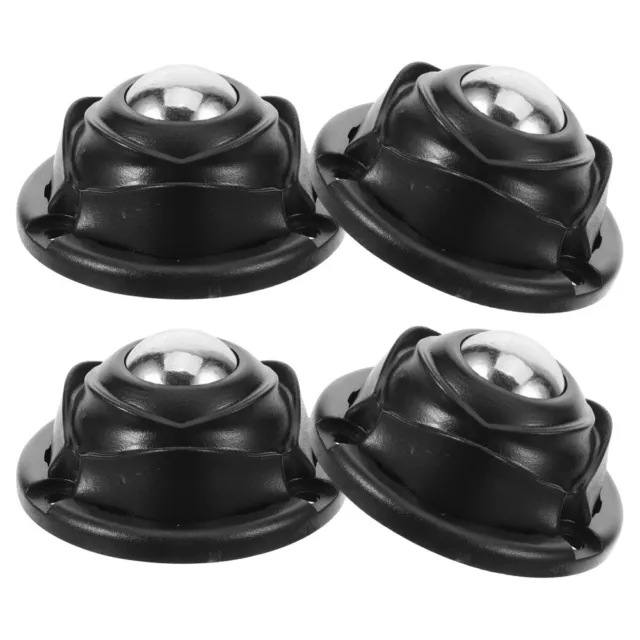4 Pcs Furniture Wheels Small Swivel Caster Adhesive Casters No Punching