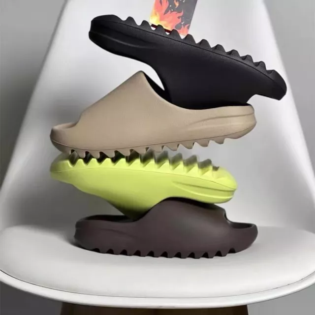Summer Slippers Men and Women Indoor EVA High Soft Bottom Sandals Trendy