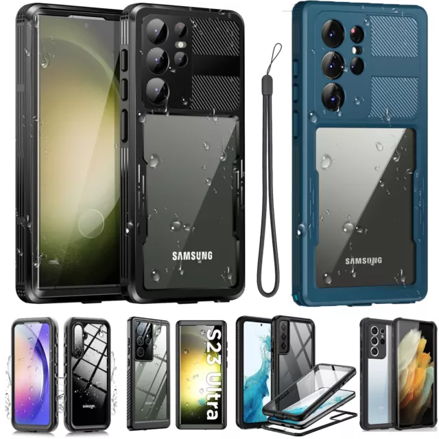 For Samsung Galaxy S23 Ultra S24 S22 Waterproof Case Shockproof Heavy Duty Cover